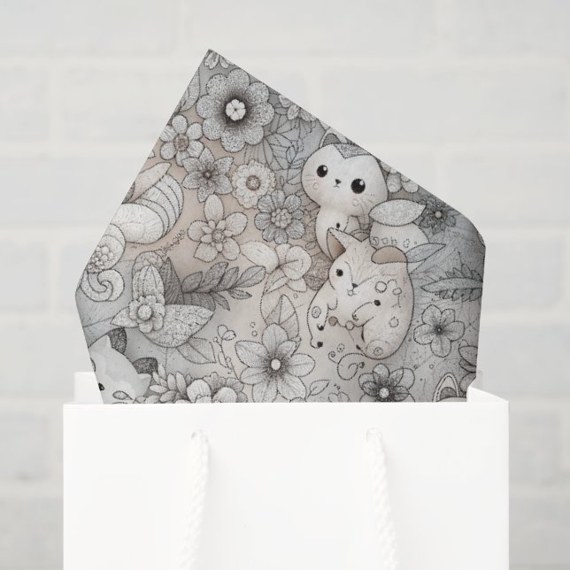 Fun Abstract Animal Collection Tissue Paper (Gift Bag)