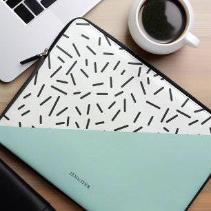 Fun Abstract Pattern Personalised Laptop Sleeve