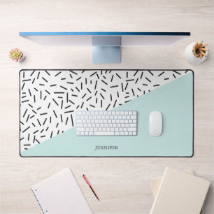 Fun Abstract Pattern Personalized Desk Mat