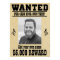 Fun ADD YOUR FACE, TEXT cowboy wanted poster,