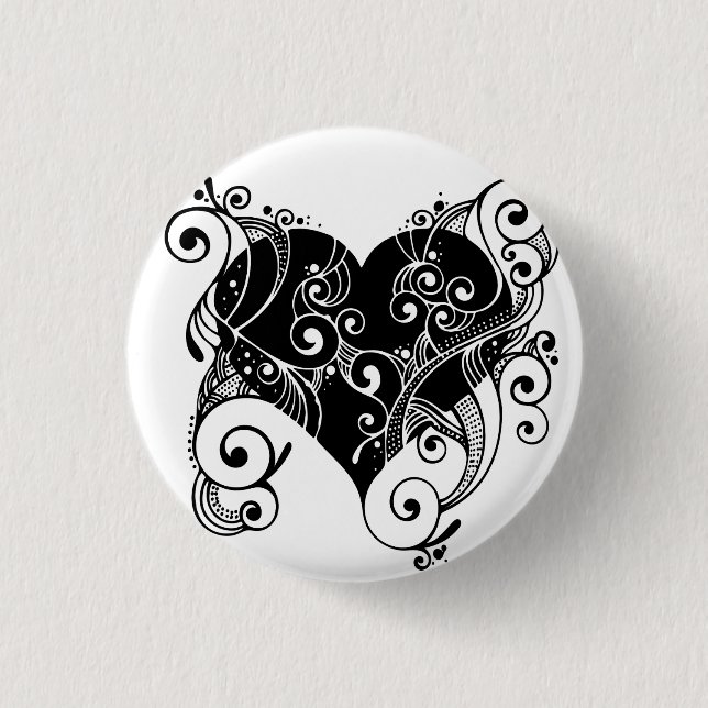 Fun, Adorable and trendy statement button pin (Front)