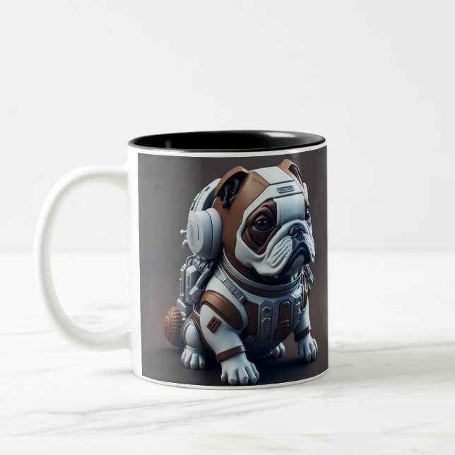 Fun AI Fantasy Animal Mug (Left)