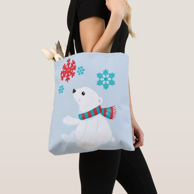 Fun  All-Over-Print Tote Bag, Medium Bag (Close Up)