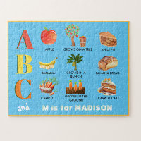 Fun Alphabet ABC's Personalised Name