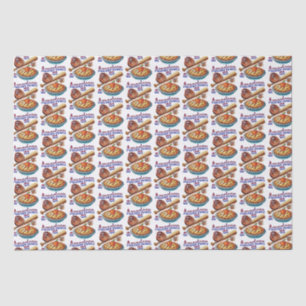 Fun American as Baseball & Apple Pie  Tissue Paper