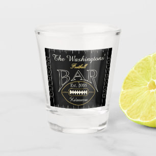 Fun American Football Bar Drinkware Shot Glass