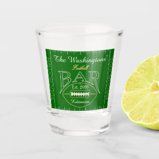 Fun American Football Bar Drinkware Shot Glass