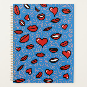 Fun and Bold Lips Pattern Planner