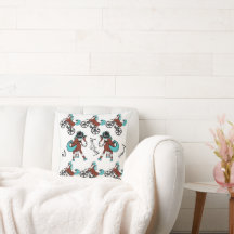 fun and bright horse design 