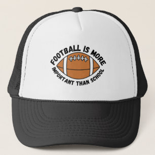 Fun and Catchy "Funny Football" Trucker Hat