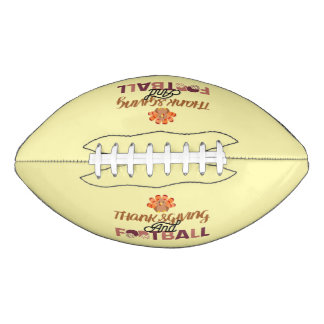 Fun and Catchy Thanksgiving Design Football