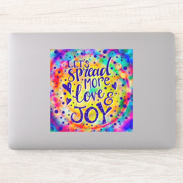 Fun and Cheerful Spread More Love and Joy (Computer)