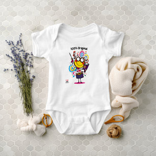 Fun and Colourful Teacher Emoji Baby Bodysuit