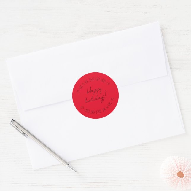 Fun and customisable sticker (Envelope)