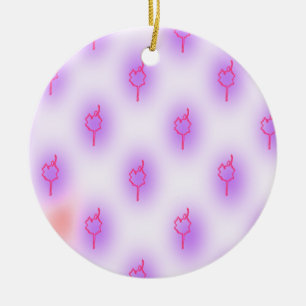 Fun and Dancing Ceramic Tree Decoration