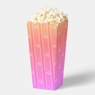 Fun and Fancy Bowling Popcorn Favour Box