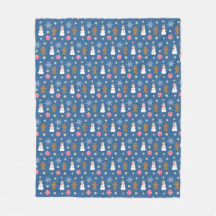 Fun and Fancy Christmas Fleece Blanket