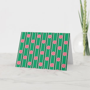 Fun and Fancy Christmas Peppermint Candy Invitation
