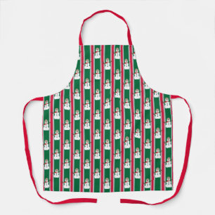 Fun and Fancy Christmas Snowman Detective Apron
