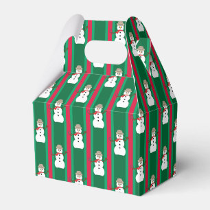 Fun and Fancy Christmas Snowman Detective Favour Box