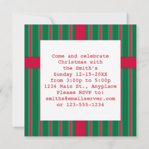 Fun and Fancy Christmas Snowman Detective Invitation