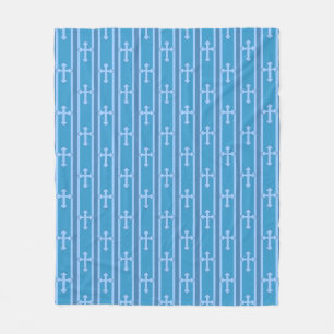 Fun and Fancy Cross Fleece Blanket