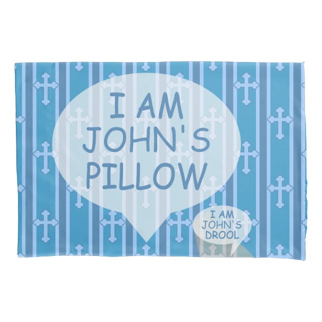 Fun and Fancy Cross Pillowcase (Front)