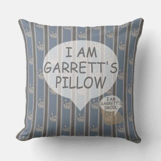 Fun and Fancy Customisable Bowling Cushion (Front)