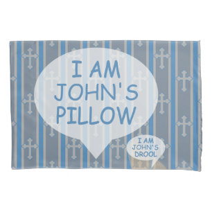 Fun and Fancy Customisable Cross Striped Pillowcase