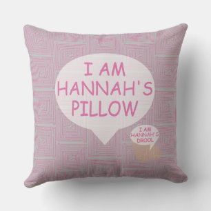 Fun and Fancy Customisable Pink Maze Cushion