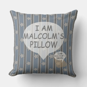 Fun and Fancy Customisable Star Striped Cushion