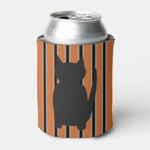 Fun and Fancy Halloween Black Cats Can Cooler