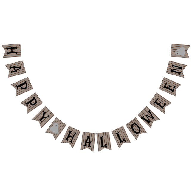 Fun and Fancy Halloween Ghosts Bunting (All)