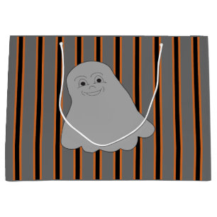 Fun and Fancy Halloween Ghosts Large Gift Bag