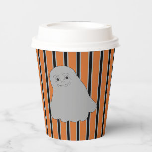 Fun and Fancy Halloween Ghosts Paper Cups