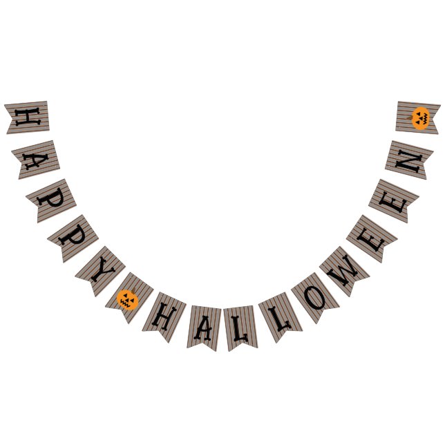 Fun and Fancy Halloween Pumpkins Bunting (All)