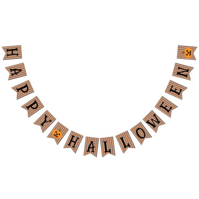 Fun and Fancy Halloween Pumpkins Bunting (All)