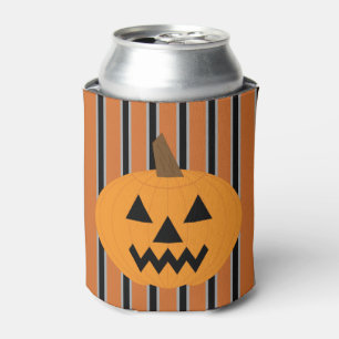 Fun and Fancy Halloween Pumpkins Can Cooler