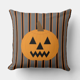 Fun and Fancy Halloween Pumpkins Cushion