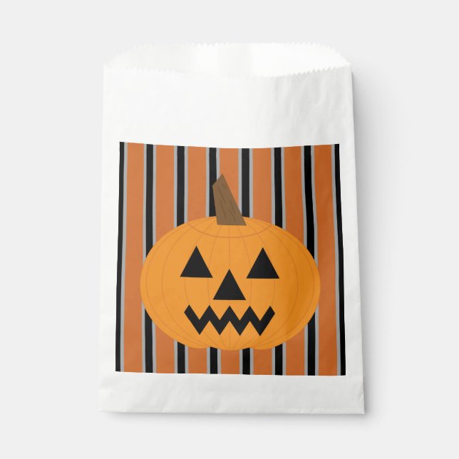 Fun and Fancy Halloween Pumpkins Favour Bags (Front)