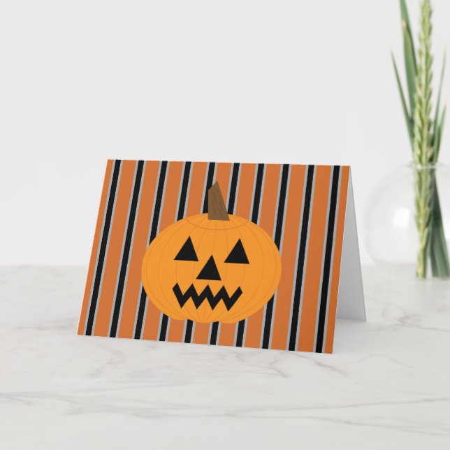Fun and Fancy Halloween Pumpkins Invitation (Front)