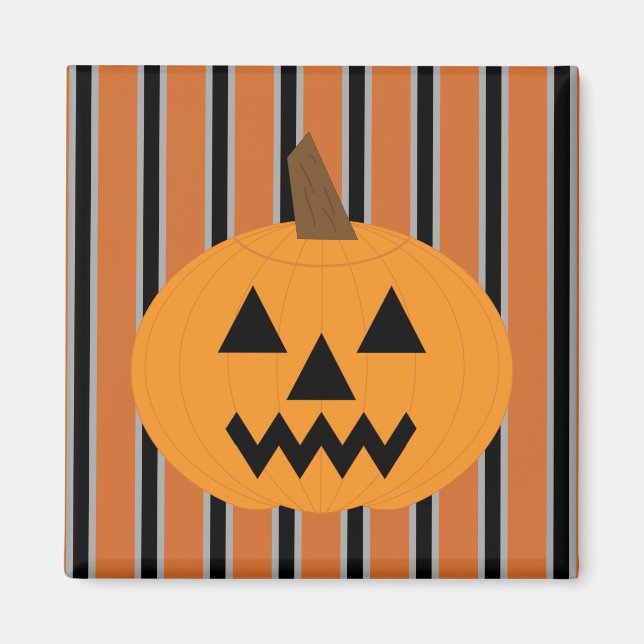 Fun and Fancy Halloween Pumpkins Magnet (Front)
