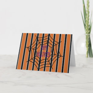 Fun and Fancy Halloween Spider Webs Invitation