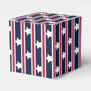 Fun and Fancy Patriotic Stars and Stripes Favour Box