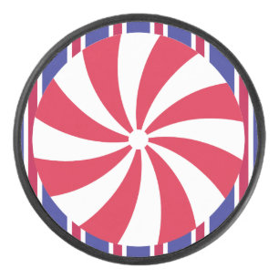 Fun and Fancy Peppermint Candy Hockey Puck