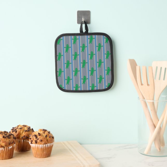 Fun and Fancy Pickle Pot Holder (Insitu(Hanging))