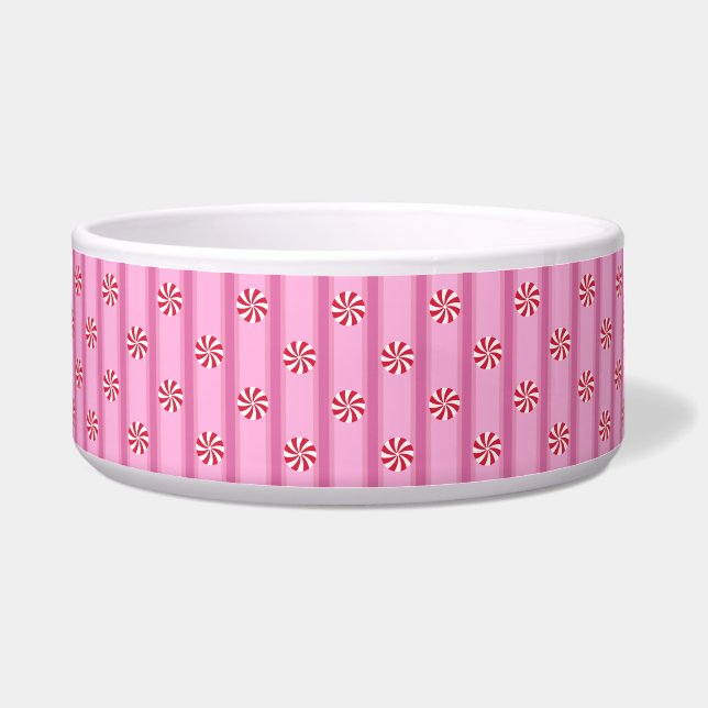 Fun and Fancy Pink Christmas Peppermint Candy (Front)