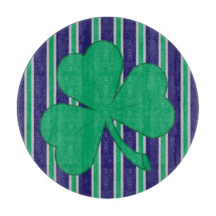 Fun and Fancy Shamrock Cutting Board