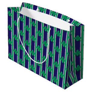 Fun and Fancy Shamrock Large Gift Bag