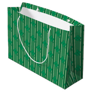 Fun and Fancy Shamrock Large Gift Bag